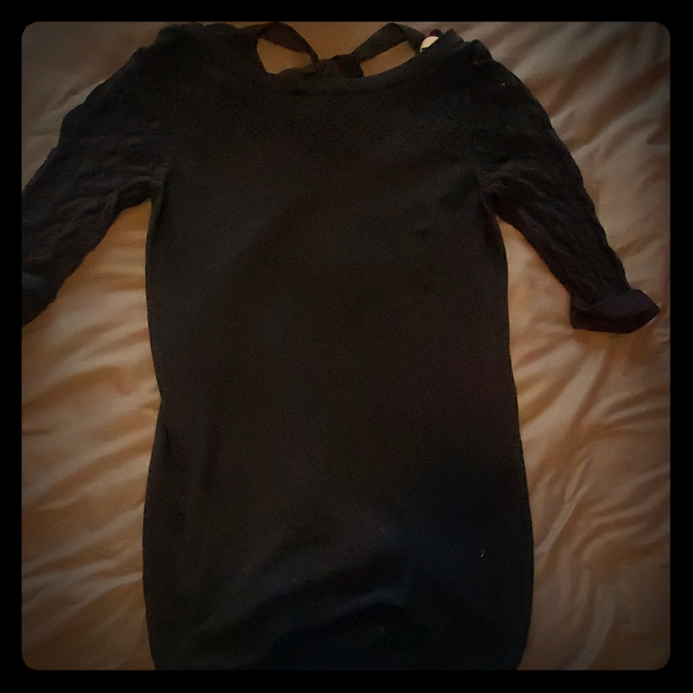 Black Sweater dress